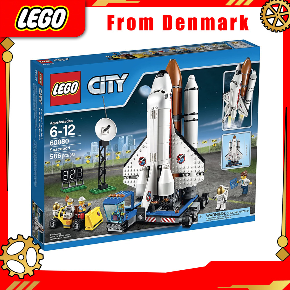 【From Denmark】LEGO CITY Urban Spaceport 60080 Spaceport Building Kit (586 pieces) guaranteed genuine From Denmark
