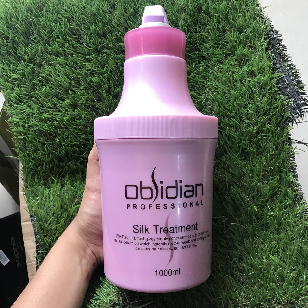 Hấp Tóc Obsidian Silk Treatment Hàn Quốc 1000Ml