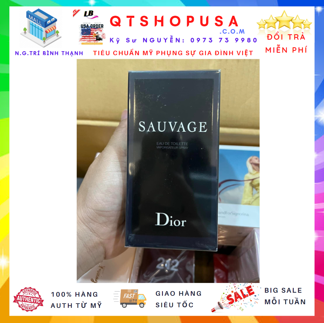 Nước Hoa Nam Dior Sauvage 100ml edt