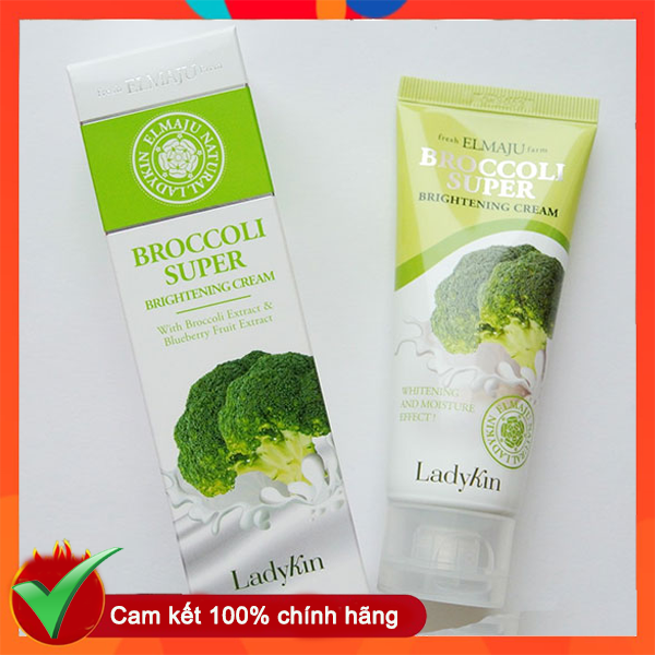 Kem Dưỡng Trắng Nâng Tông Da Bông Cải Xanh Ladykin Broccoli