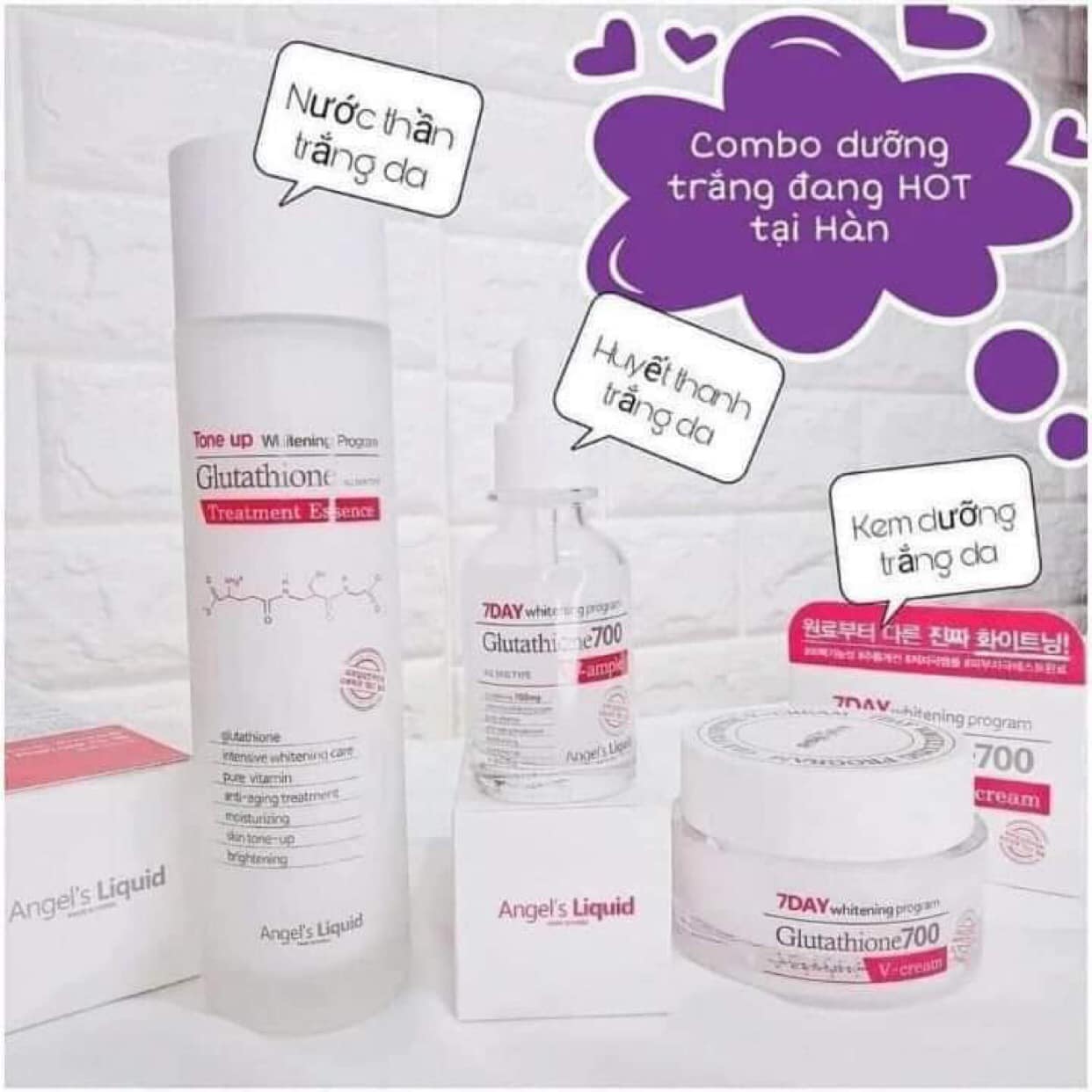 Bộ Dưỡng Trắng Da 7 Day