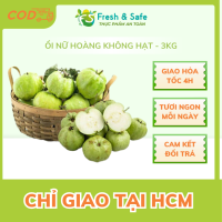 [Chỉ Giao HCM] Ổi nữ hoàng không hạt - 3kg (sỉ)