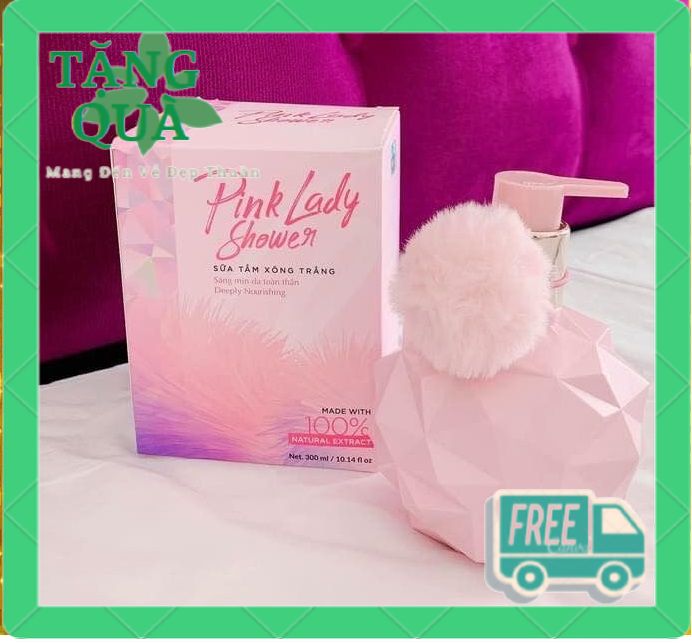 [Hcm]Sữa Tắm Xông Trắng Pink Lady Shower Sáng Mịn Da Toàn Thân - Kích Trắng Da Body Siêu Tốc Mang Lại Làn Da Trắng Sáng Tự Nhiên Mịn Màng Làm Chậm Quá Trình Lão Hoá Thu Nhỏ Lỗ Chân Lông