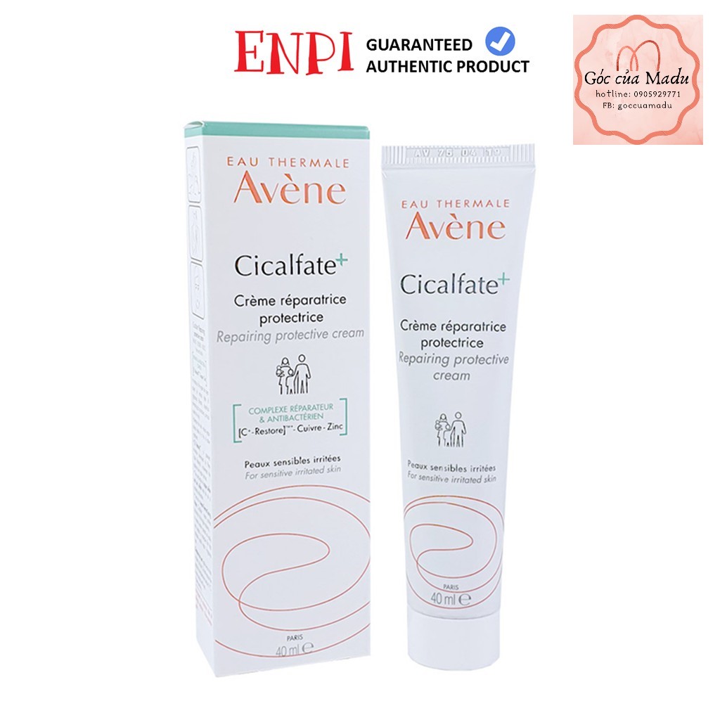 Kem Liền Sẹo Làm Mờ Vết Thâm Avene Cicalfate Creme Reparatrice 40Ml