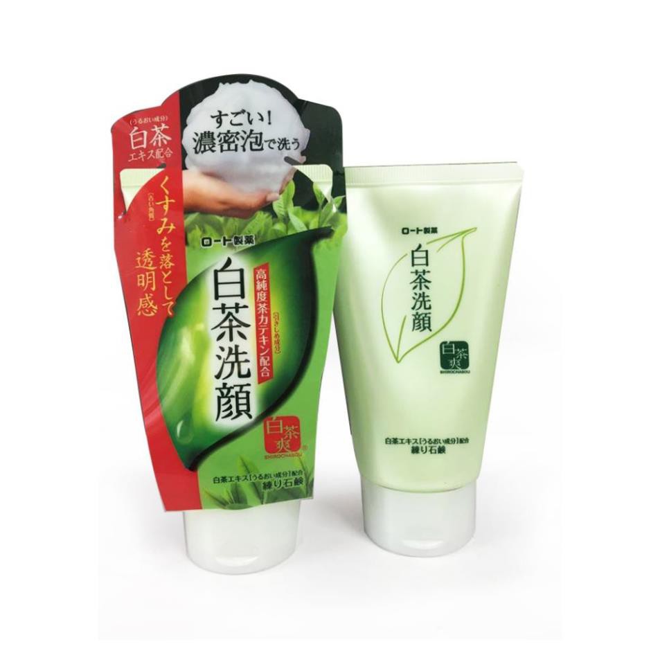 (Hh - Au) Sữa Rửa Mặt Trà Xanh Nhật Shirochasou Green Tea Foam Cho Da Dầu Mụn Sản Phẩm Tốt Chất Lượng Cao Cam Kết Như Hình Đảm Bảo Chính Hãng An Toàn Cho Người Sử Dụng