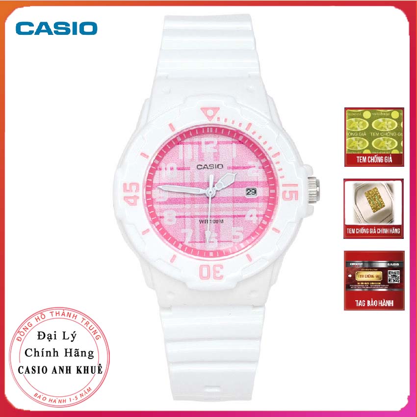 [ FREESHIP ] TOKI - Đồng hồ nữ Casio LRW-200H-4CVDF dây nhựa chính hãng