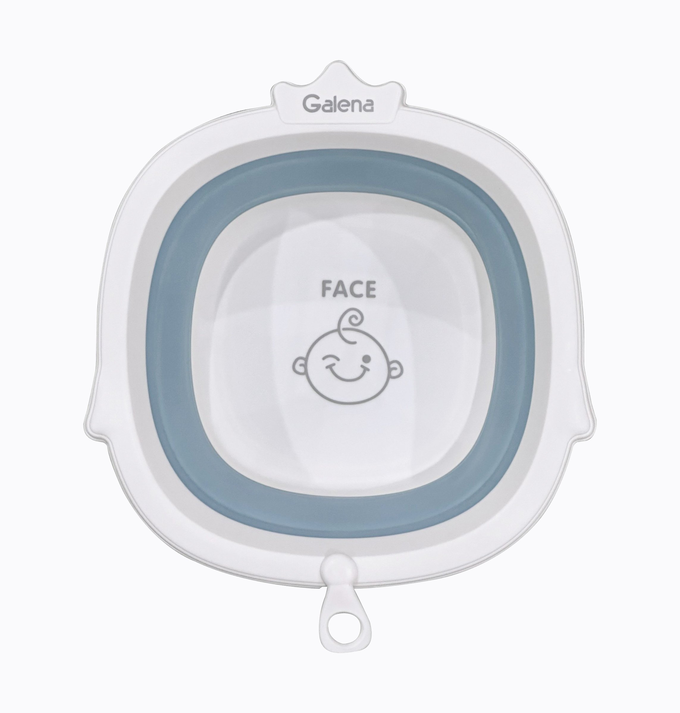 Chậu rửa mặt gấp gọn Galena GH-LFFBSB - Màu ngẫu nhiên, 800g, Gấp gọn tiện lợi, Có móc treo