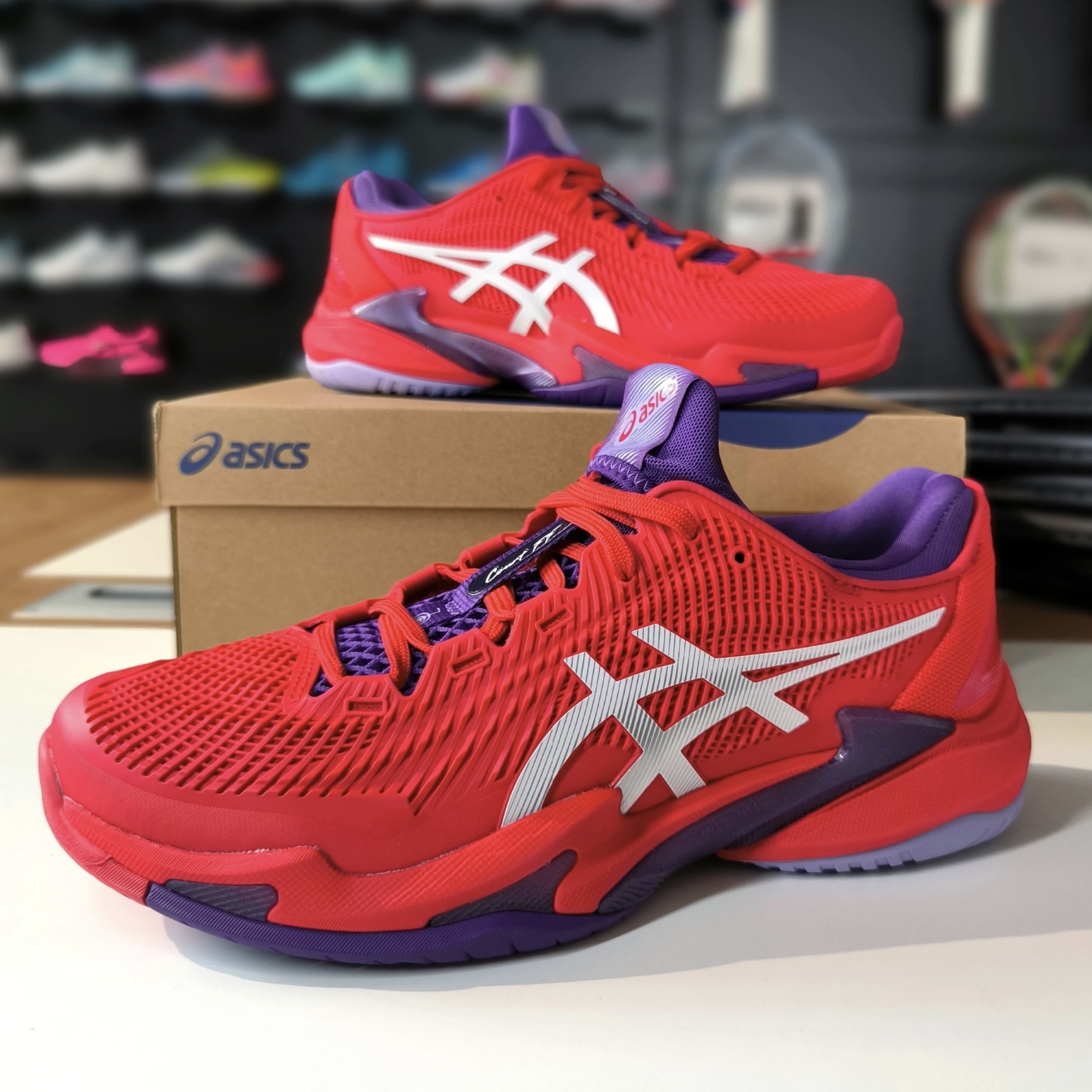𝙎𝙄𝙀̂𝙐 𝙎𝘼𝙇𝙀 - Giày Tennis/Pickleball Nam Asics Court FF3 Novak
