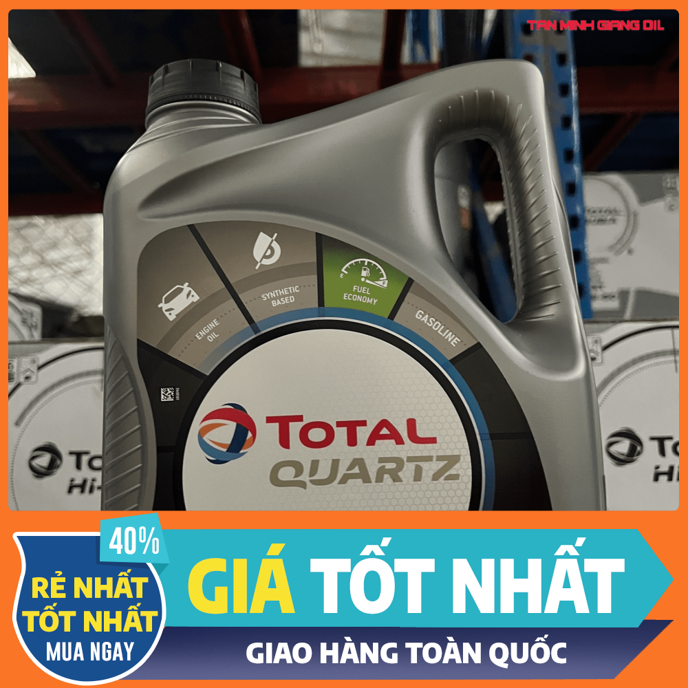 [HCM]Dầu Nhớt bôi trơn động cơ ô tô TOTAL QUARTZ 7000FUT.GF5 5W30  bình 4L