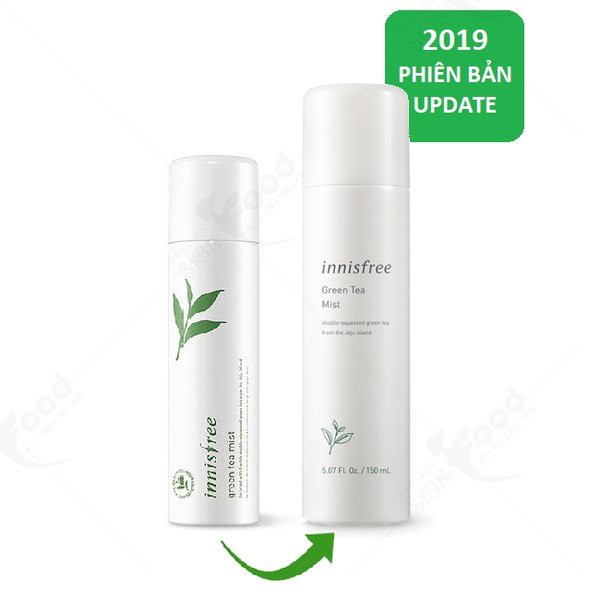 Xịt Khoáng Trà Xanh Innisfree Green Tea Mist 50 Ml - 150Ml Chiết Xuất Từ Các Thành Phần Lành Tính Chất Lượng Đảm Bảo An Toàn Cho Người Sử Dụng Cam Kết Như Mô Tả