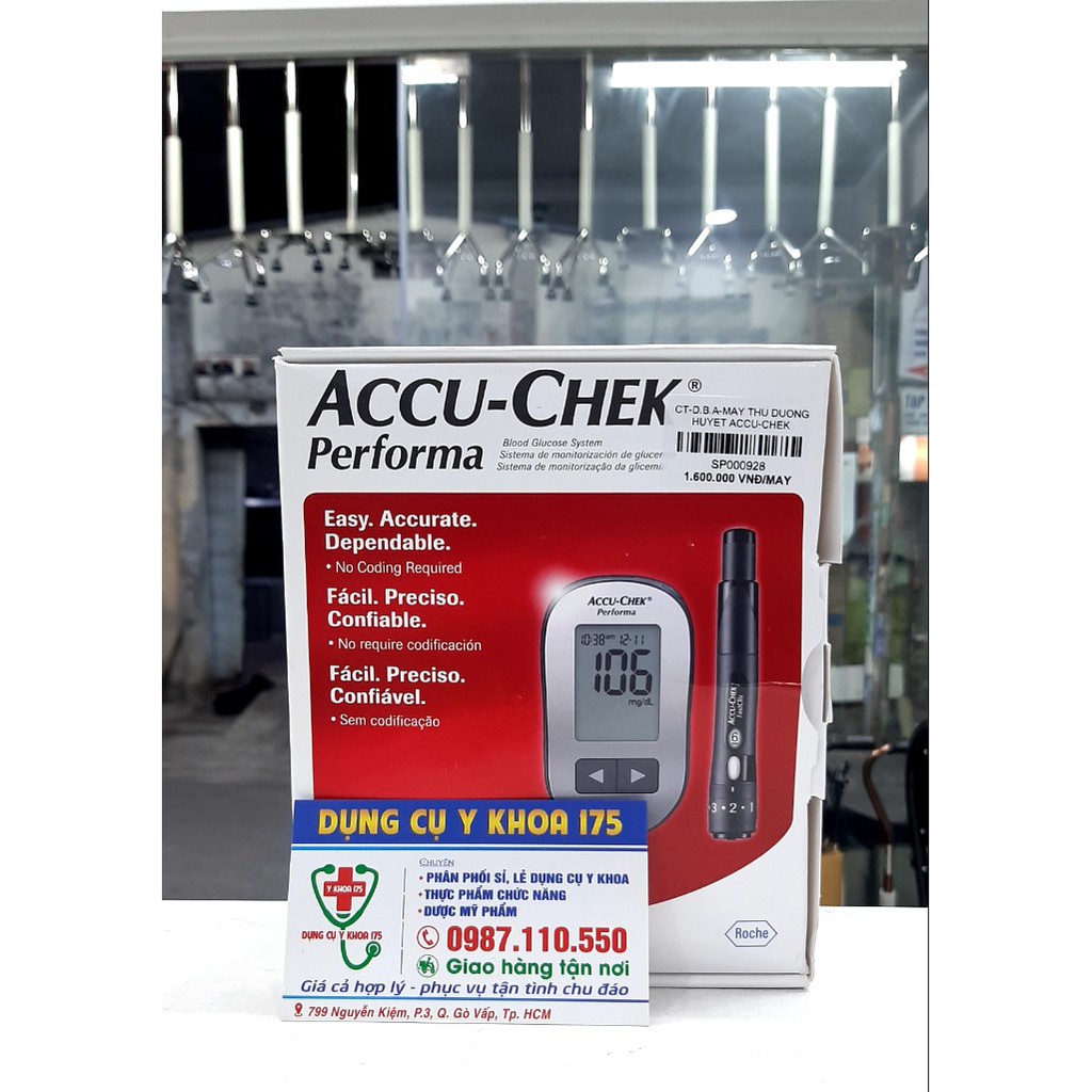 Máy Đo Đường Huyết Accu - Check Performa