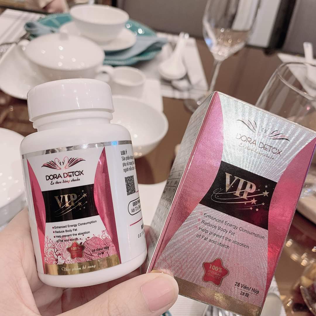 [HCM]Dora detox vip giảm cân hiệu quả kèm quà