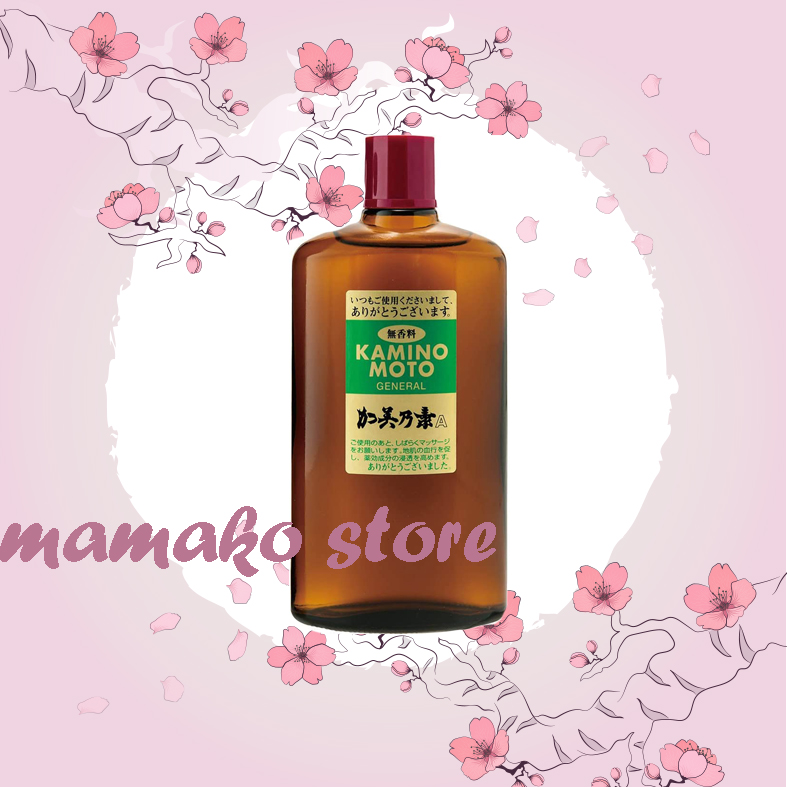 Dầu Dưỡng Tóc Kaminomoto A - Không Mùi 200Ml/Phục Hồi Tóc Hư Tổn Giảm Rụng Tóc