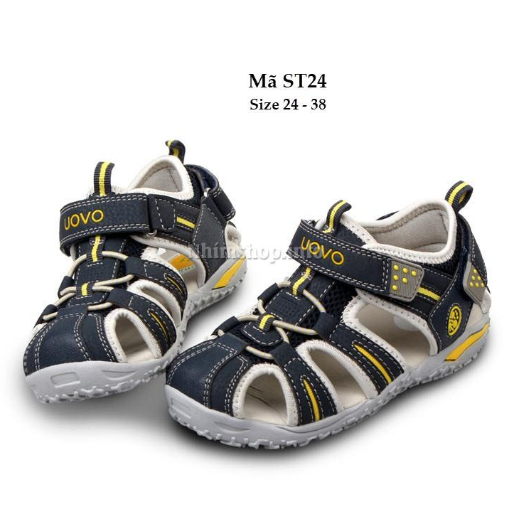 Dép sandal rọ bé trai sandal chỉnh hình y khoa UOVO dành cho bé trai 3 - 12 tuổi ST24 giày trẻ em xu