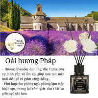 Lọ Khuếch Tán Tinh Dầu Thơm Phòng Thiên Nhiên Varomas 50ml Bản Sang Trọng Que Gỗ Tự Khuếch Tán Thanh Lọc Không Khí KT32