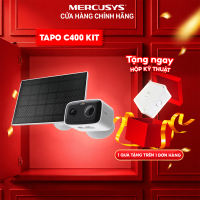 Camera Ngoài Trời TP-Link Tapo C400 / C400 KIT | AI Thông Minh Không Dây Chuẩn IP65 Chất Lượng 1080p Có Màu Ban Đêm