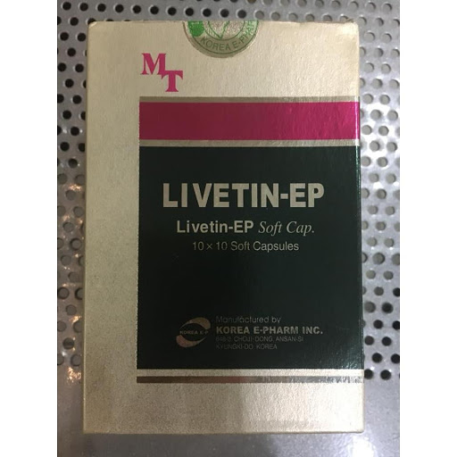 [ Chính Hãng] Bổ Gan Livetin - Ep ( Hộp 100 Viên)