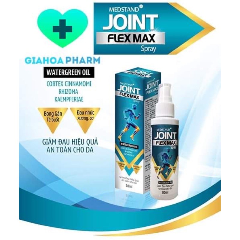 [Hcm]Xịt Giảm Đau Thảo Dược Joint Flex Max Spray