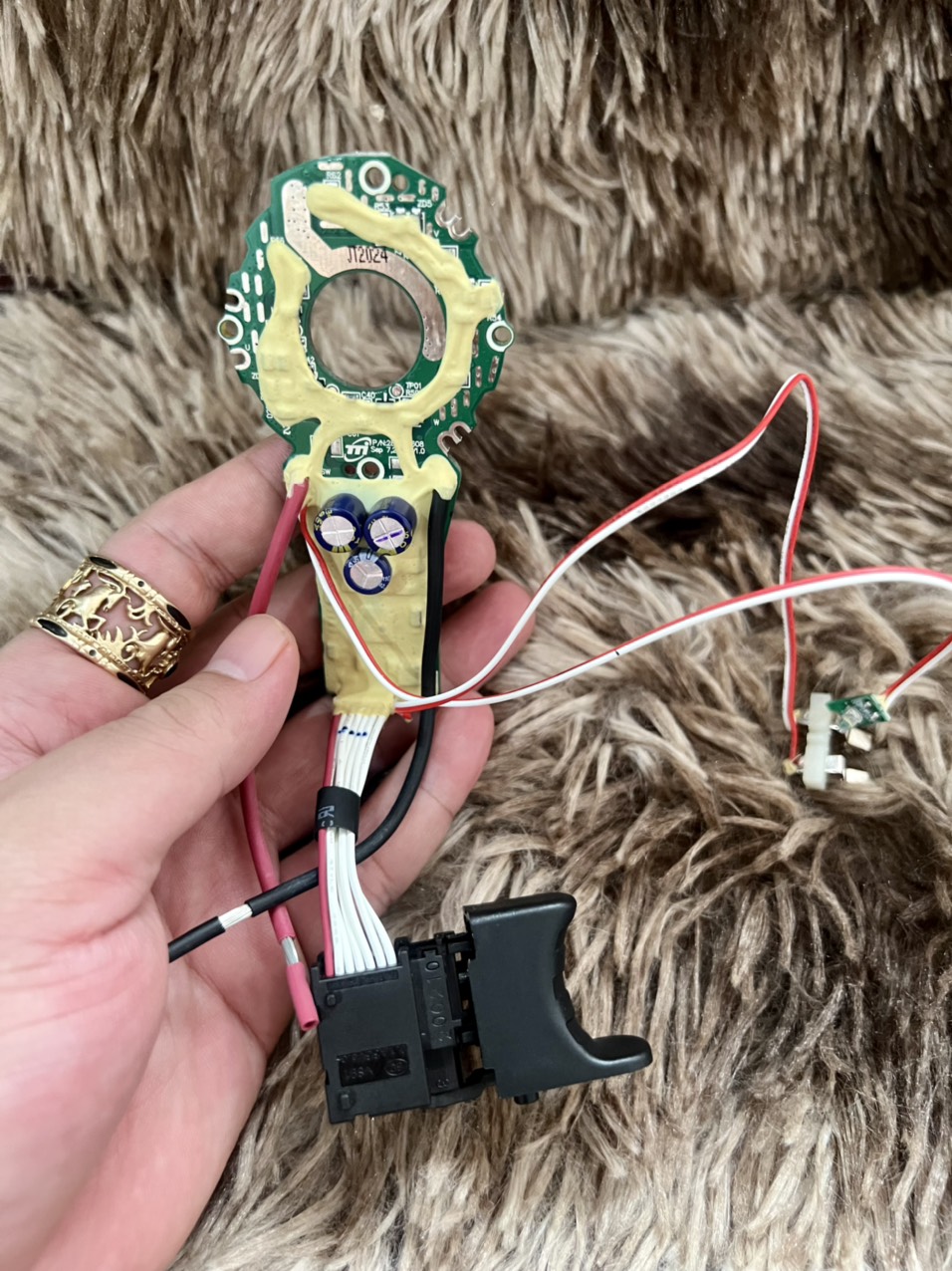 Mạch máy khoan Ryobi P251 P252 (USA) / R18PD7 ( Úc ) và 1 số loại máy khoan vít khác.