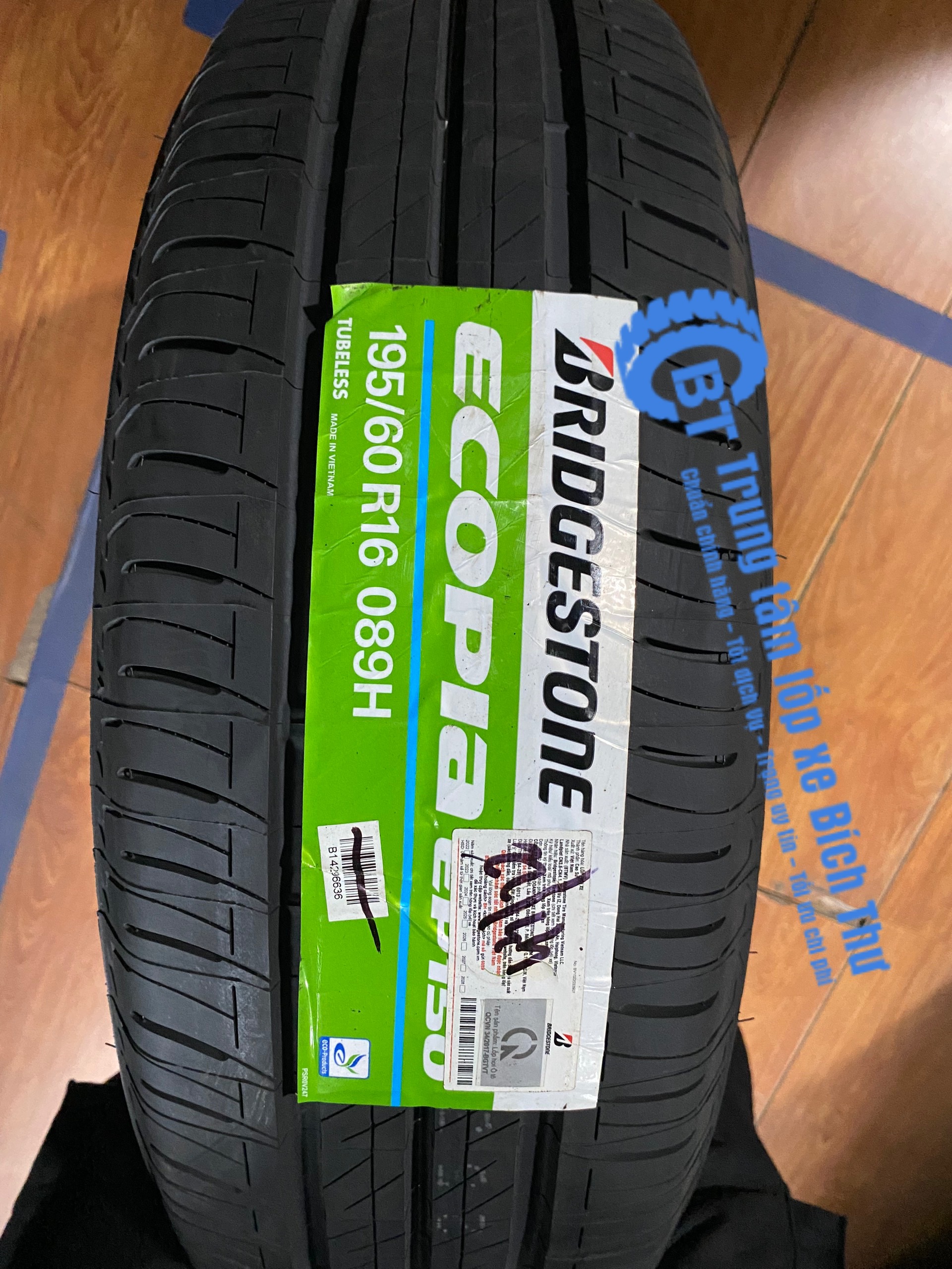 Lốp Bridgestone 195/60R16 Ecopia EP150