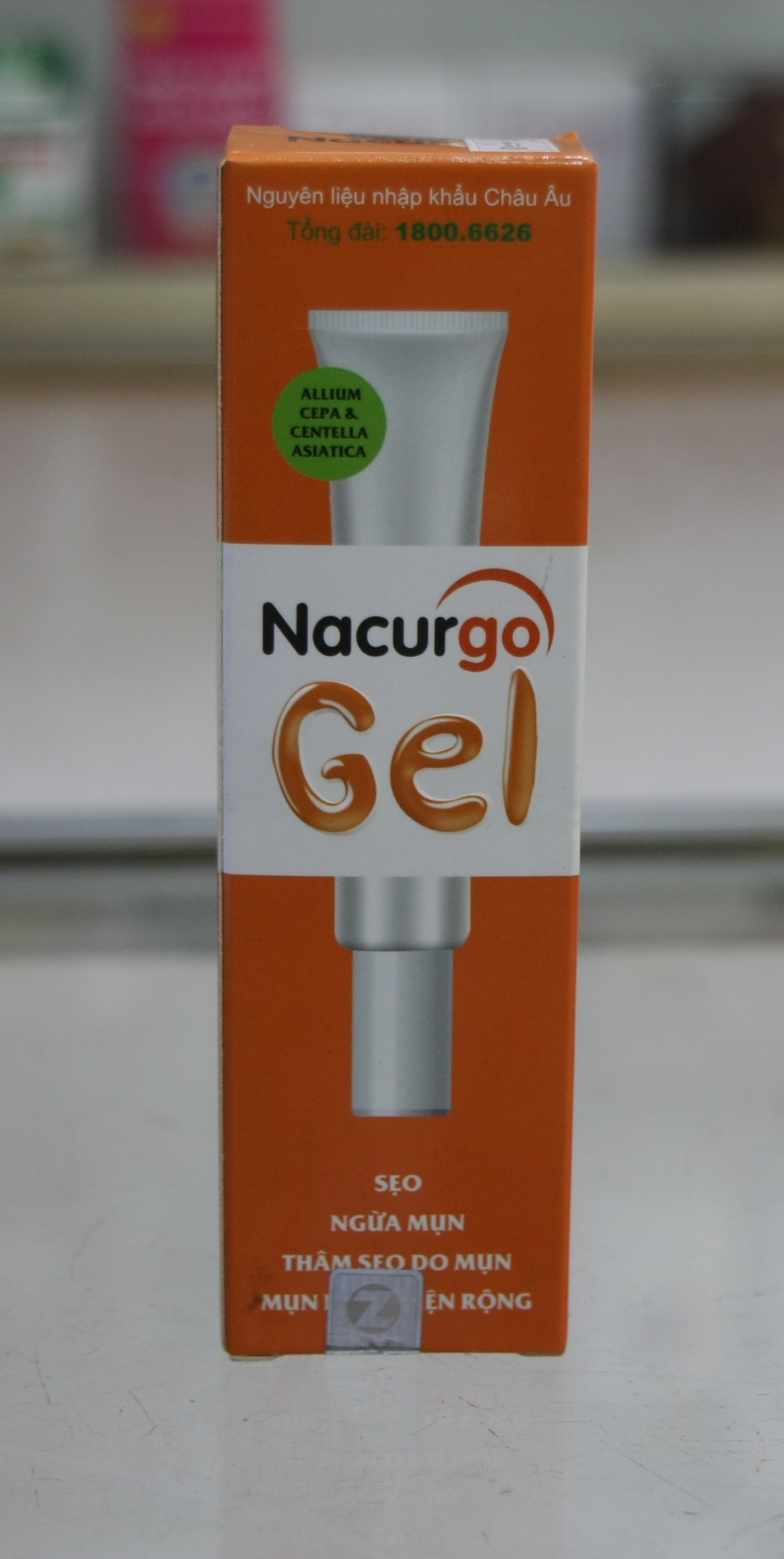 Nacurgo Gel Ngừa Mụn