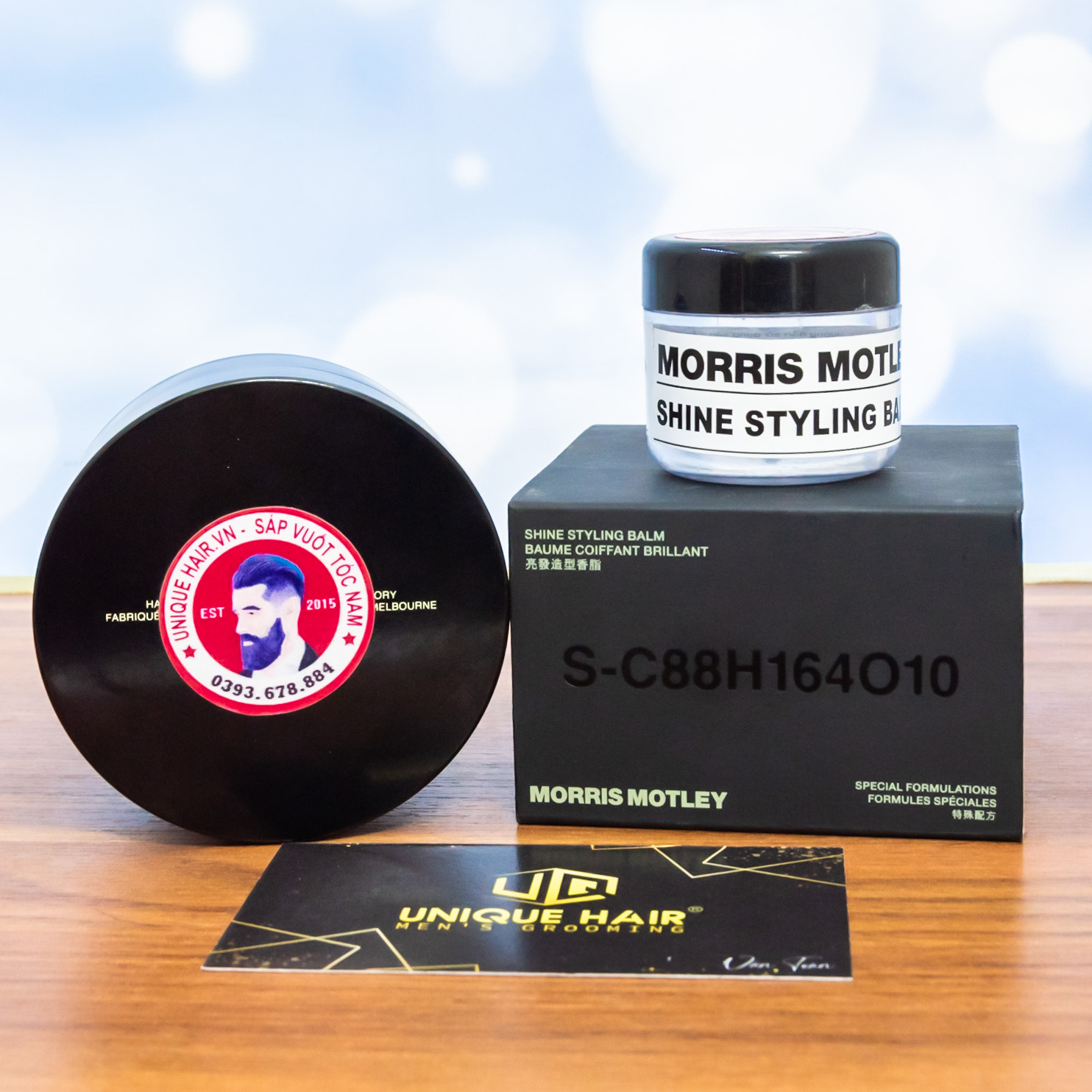 Chiết Dùng Thử : Sáp Vuốt Tóc Morris Motley Strong Matte Styling Balm – 2020 ! Travel Size 10 - 20 - 30G