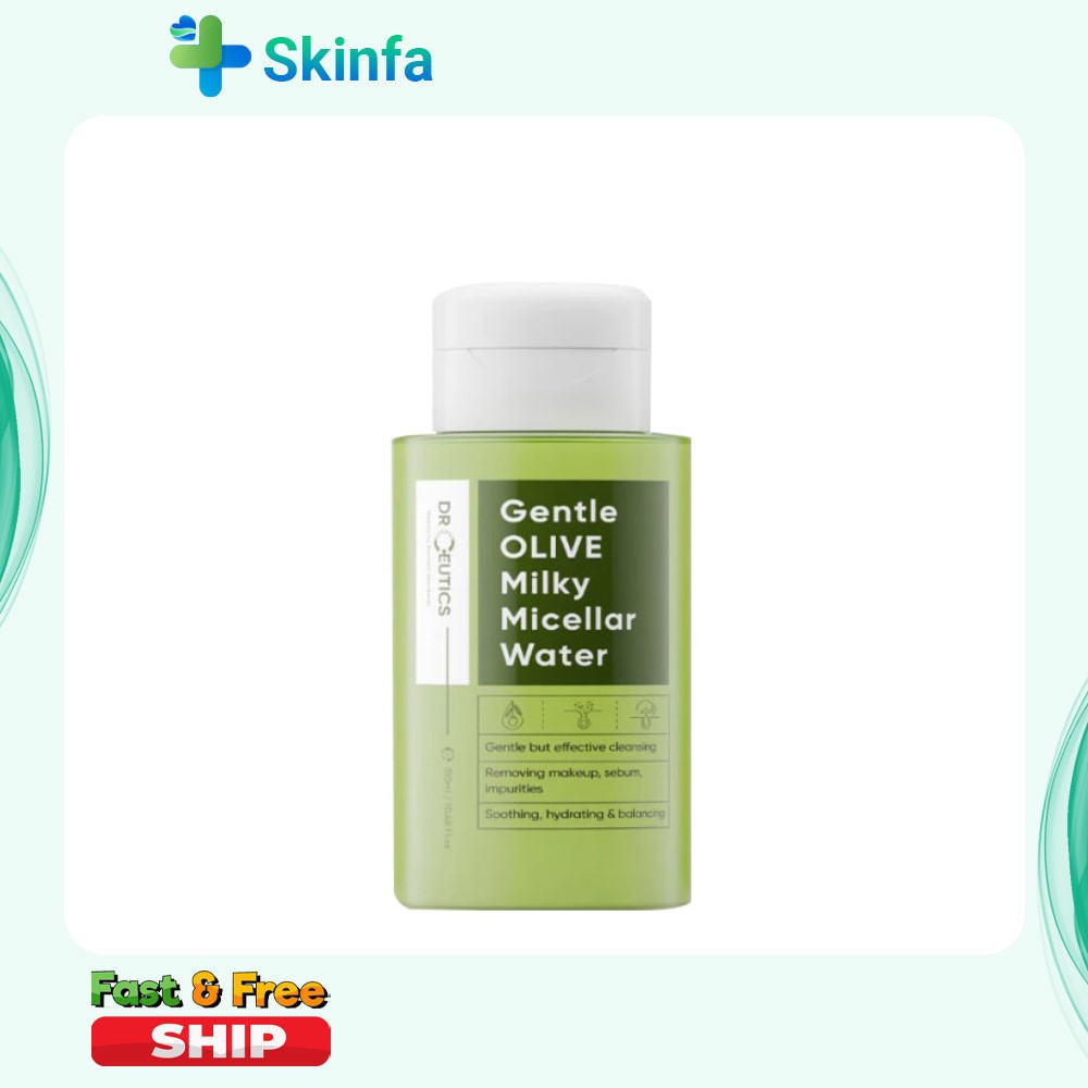 Sữa Tẩy Trang Drceutics Gentle OLIVE Milky Micellar Water 310ml