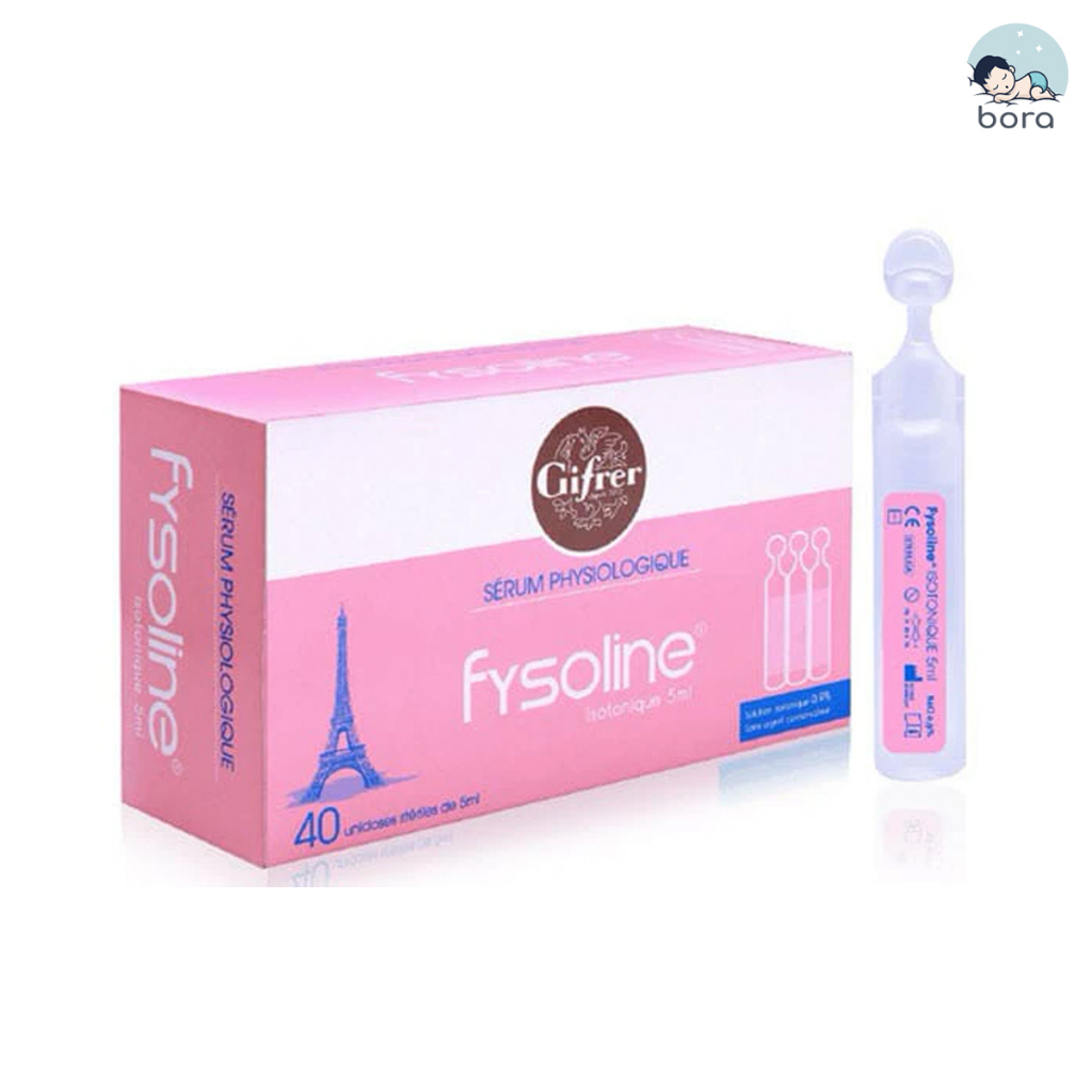 Nước muối sinh lý Physiodose Fysoline Gifrer (Pháp) cho trẻ sơ sinh
