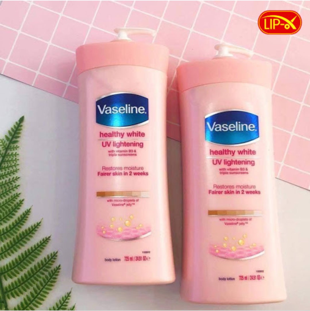 [Hcm]Vaseline Healthy White Uv Lightening 725Ml