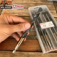 1-12mm Mũi khoan inox đuôi lục giác cao cấp EM-CNT | Mũi khoan chuyên inox HSS chịu nhiệt cao. Mũi khoan sắt inox  gỗ đuôi lục giác chất lượng caom mũi khoan kim loại chân lục giác 6.35mm