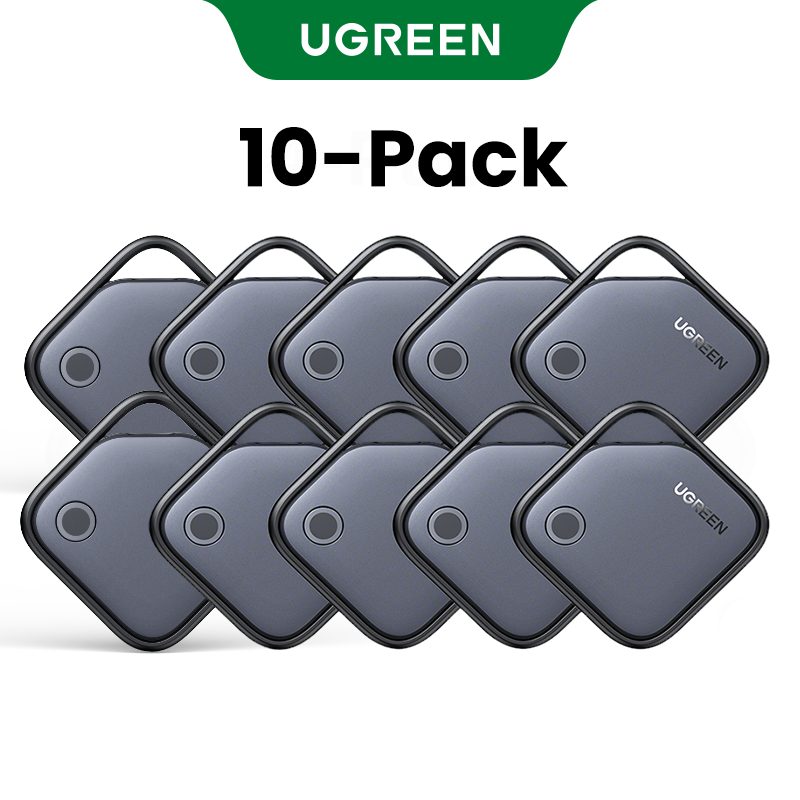 UGREEN Apple Airtag Finder Security Thẻ Thông Minh Định Vị Thông Minh Chống Mất Bluetooth5.0 Finder Smart Tag Locator Theo Dõi Finder Định Vị Cho iPhone / iPad / Mac 1 Pack/2Packs Model:45297