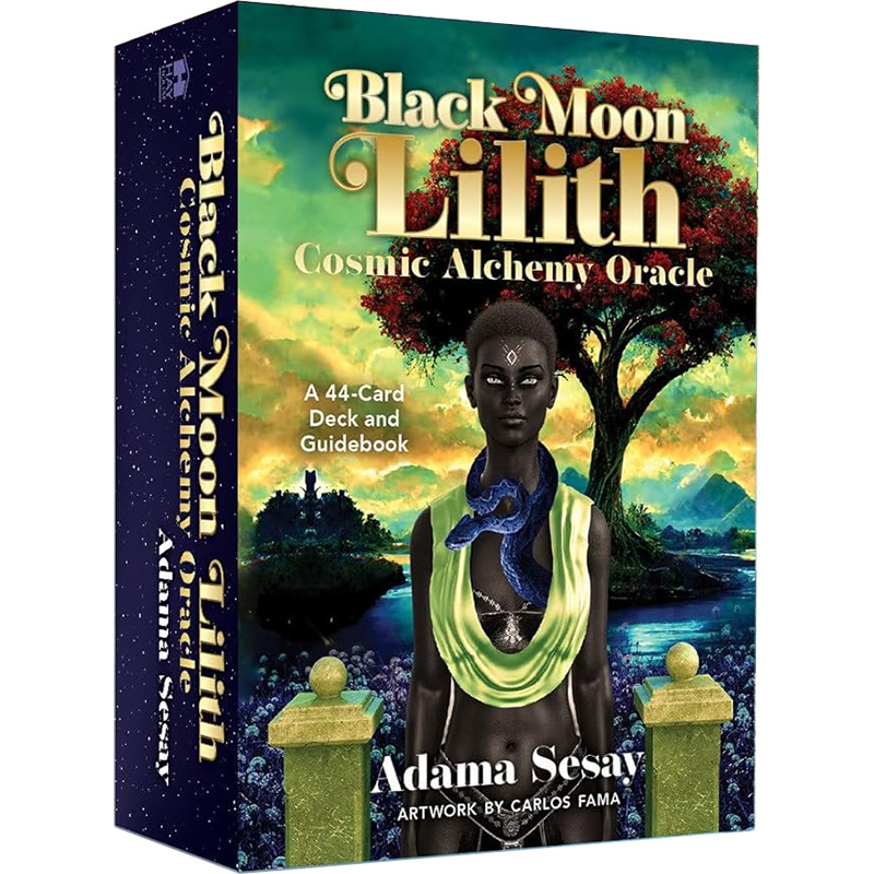 Bộ Bài Black Moon Lilith Cosmic Alchemy Oracle (Mystic House Tarot) - Bài Gốc Authentic Chính Hãng 1