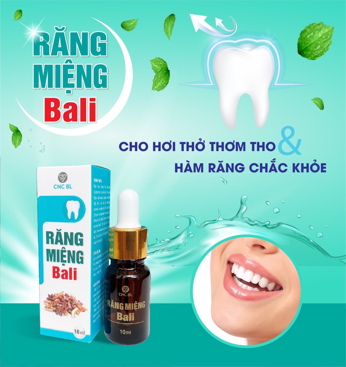 Tinh Dầu Răng Miệng Bali (Lọ 10Ml)