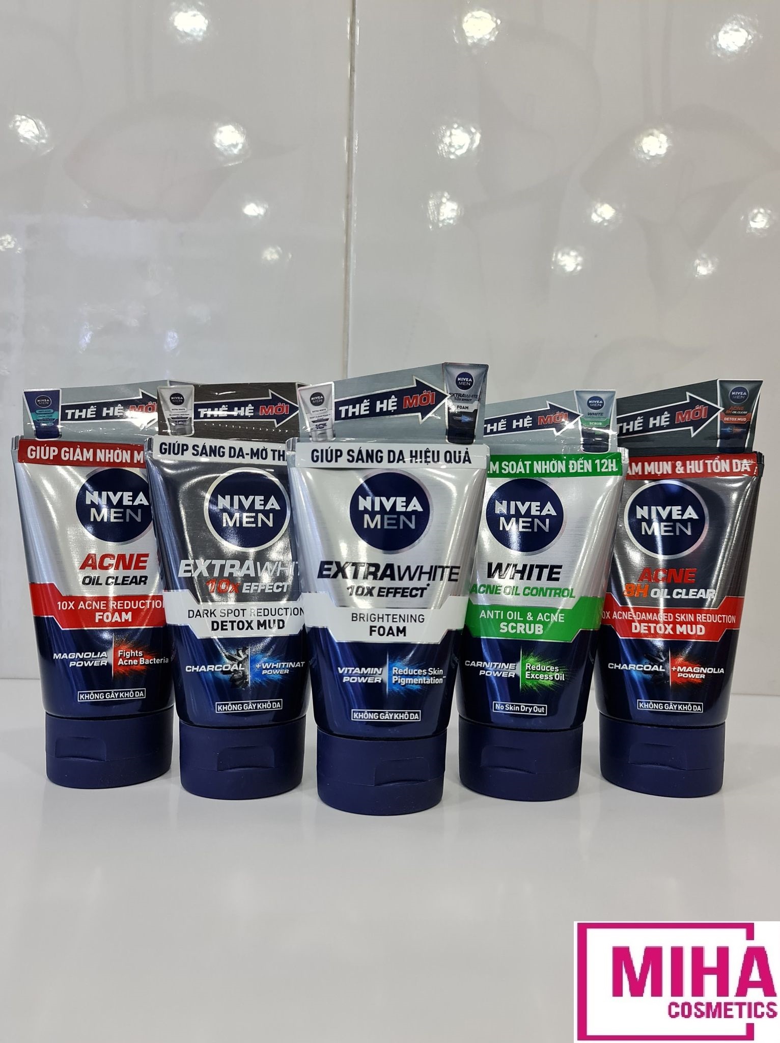 [Hcm]Sữa Rửa Mặt Nam Nivea Men 100G Thái Lan