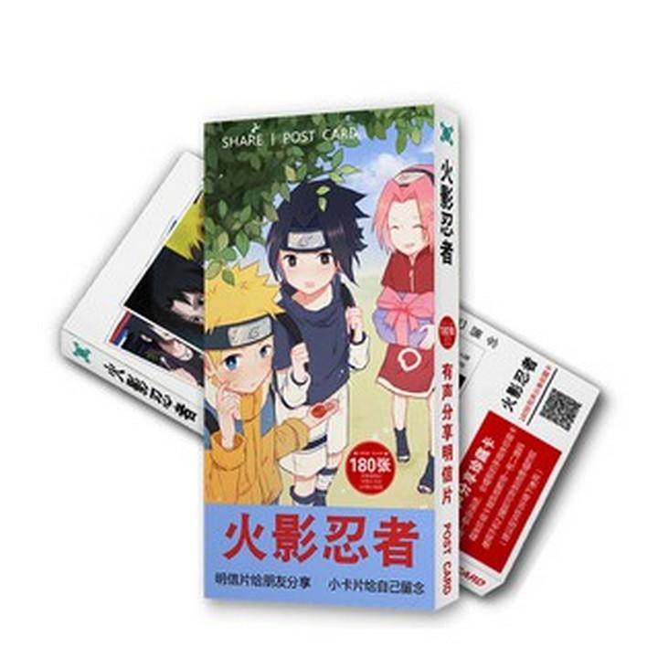 Postcard Naruto 1 hộp ảnh bộ ảnh có ảnh dán sticker lomo bưu thiếp anime-Hộp ảnh, postcard hay bưu thiếp chứa tận 30 tấm ảnh bên trong. Một mặt là các nhân vật trong anime đượ in hình màu đa sắc, mặt còn lại để viết lời ghi chú, lời chúc hay nhắn gửi bạn bè người thân. -Chất liệu postcard làm từ bìa giấy chất có độ cứng. Kích thước 9x14cm. -Màu sắc trên sản phẩm tươi tắn mới mẻ -Một hộp postcard chứa thường 30 tấm bưu thiếp 8x9 cm và 30 tấm mini lomo card 6x9cm. Mini lomo card đính kèm với postcard và được phân tách bởi viền liền, cả hai đều được in màu hình giống nhau. Ngoài ra trong hộp còn có 120 miếng dán sticker. (Hoặc số lượng sticker ảnh dán có thể nhiều hơn tùy theo đợt sản xuất) -Hộp postcard được in hình các nhân vật trong anime -Một hộp có 30 tấm được in hình ngẫu nhiên. Hình chụp trên bài đăng do shop chụp mẫu 1 hộp. Hình các bạn nhận có thể không hoàn toàn giống hình mẫu shop chụp. #hopanh #tapanh #postcard #hinhanh #idol #anime #chibi #nhomnhac #bts #blackpink #tfboys #bigbang #snsd #tara #momoland #conan #kimetsu #trantinhlenh #trieuledinh