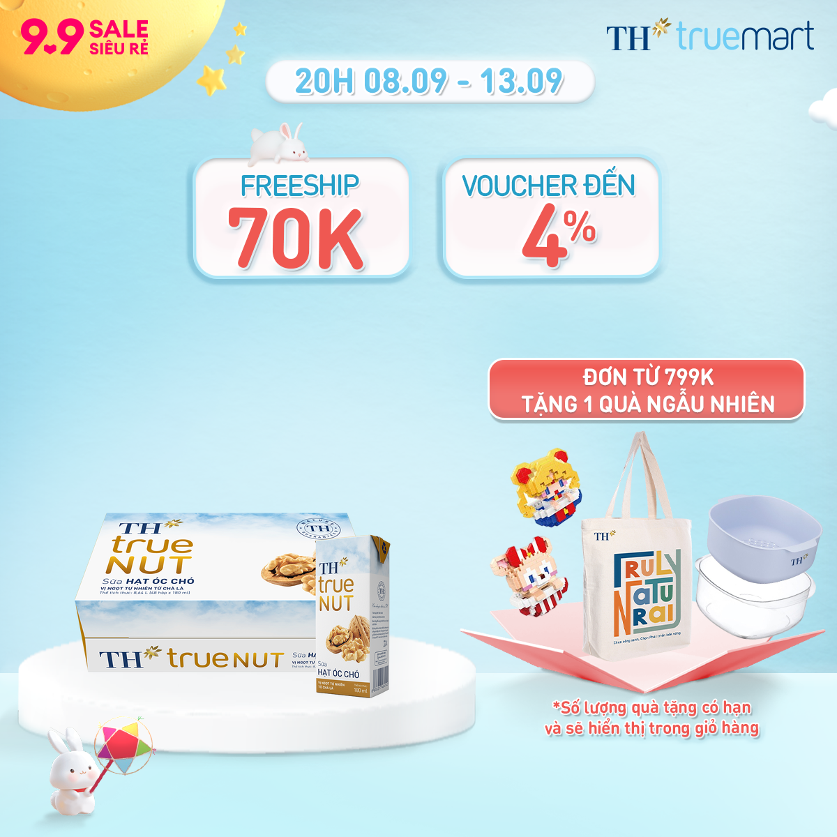 Thùng 48 hộp sữa hạt óc chó TH true NUT 180 ml (180 ml x 48)