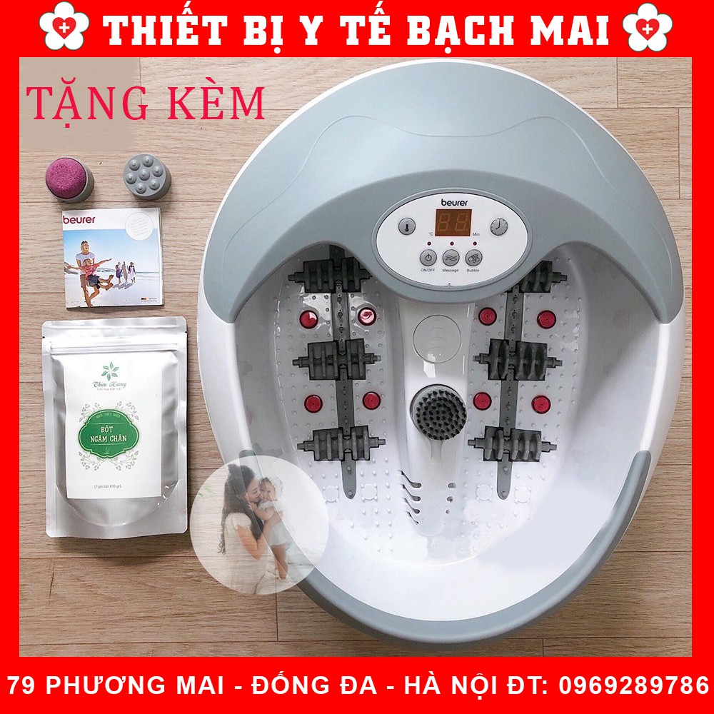 Bồn Ngâm Chân Beurer Fb50 - Massage Sục Sủi Hồng Ngoại Làm Nóng