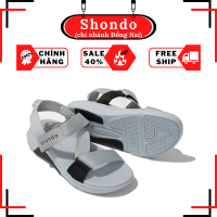 Giày Shondo Sandals Nam Nữ F7 Racing F7R1020 - màu Xám Phối Đen