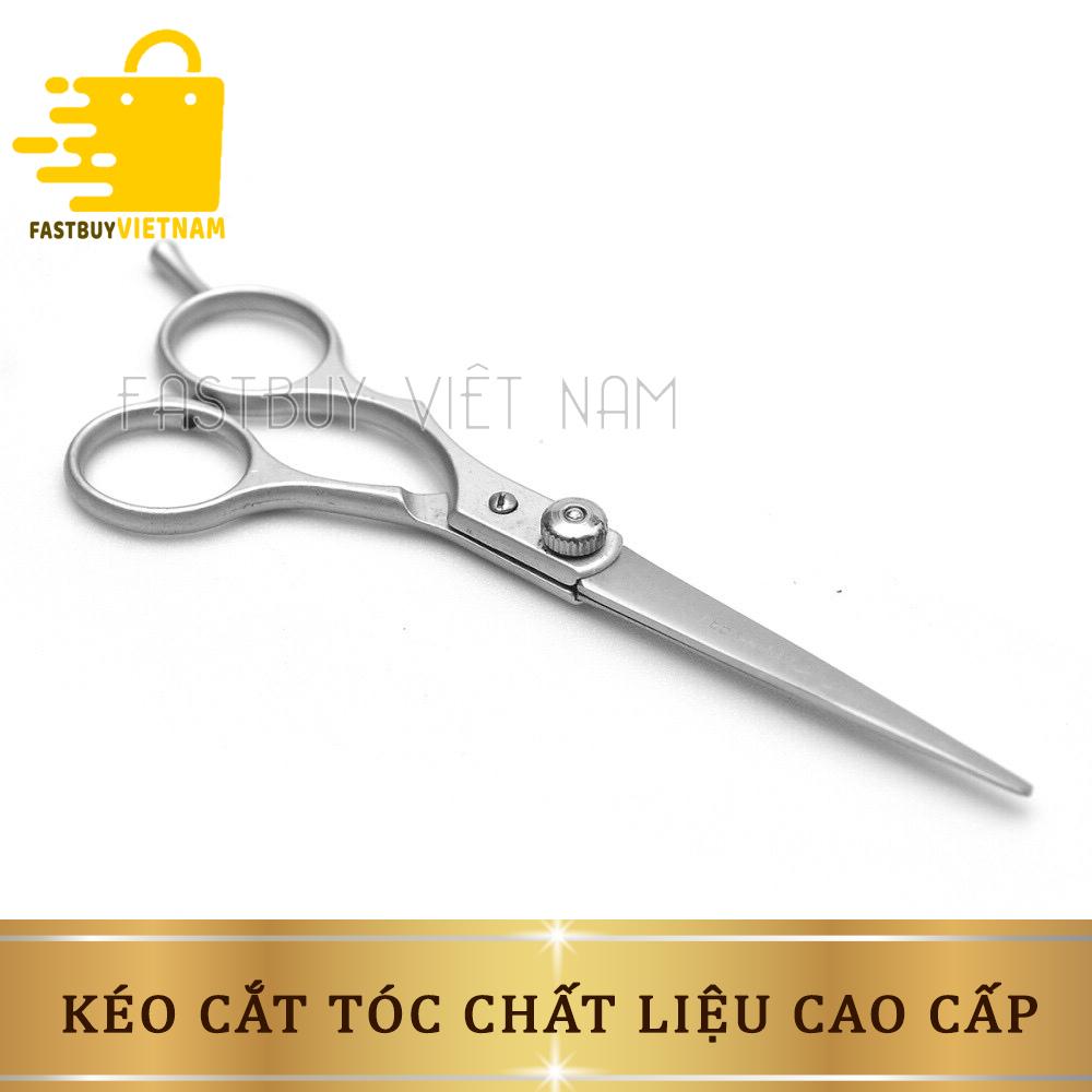 Kéo Cắt Tóc Cao Cấp Siêu Bền Bỉ Chống Sét Gỉ Tuyệt Đối Đảm Bảo Cho Độ Sắc Bén Đường Cắt Mượt Mà Và Tuổi Thọ Của Kéo Cũng Được Kéo Dài Hơn