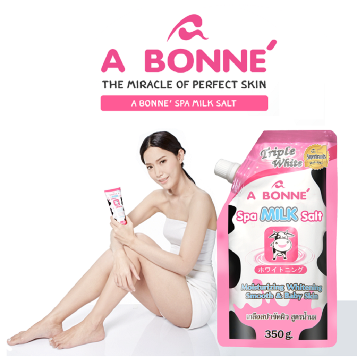Muối Tắm Trắng Da Sữa Bò (Spa Milk Salt) Sản Phẩm Được Bổ Sung Tinh Chất Từ Sữa Bò Nên Độ An Toàn Cao Không Lo Da Bị Dị Ứng Giúp Tẩy Sạch Bụi Bẩn Và Tế Bào Chết