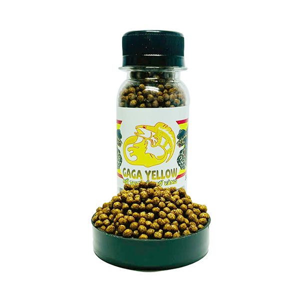 Cám GAGA 30G - RED - YELLOW - BUNGA - thức ăn hổ trợ cho cá lóc cảnh