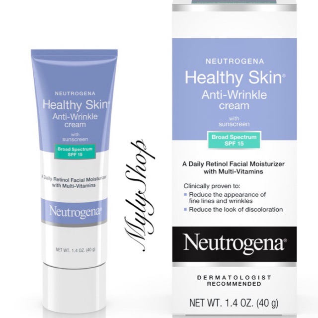 [Hcm]Kem Dưỡng Da Chống Nhăn Neutrogena Healthy Skin Anti Winkle 40G