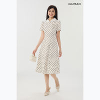 [MUA 2 GIẢM 130K] Đầm Cổ Sen Nữ GUMAC Form Dáng A Có Rã Eo Tôn Dáng Có Túi Sườn Có Đính Hoa 3D Thời Trang LDG07082