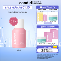 [GIẢM SỐC 300K] Tinh chất Retinol 0.3% Hỗ Trợ Cải Thiện Nền Da CANDID 0.3% Retinol Treatment 30ml