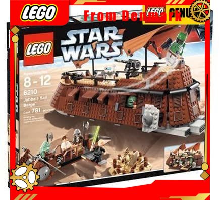 【From Denmark】LEGO Star Wars 6210 Star Wars Jabbas Sailboat Guaranteed From Denmark
