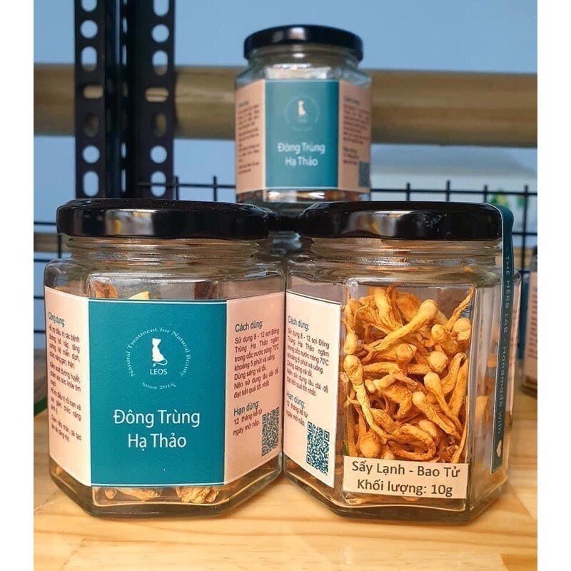 Đông Trùng Hạ Thảo (Ngọc Rồng - Sấy Lạnh) - Made By Leos - The Herb Lab