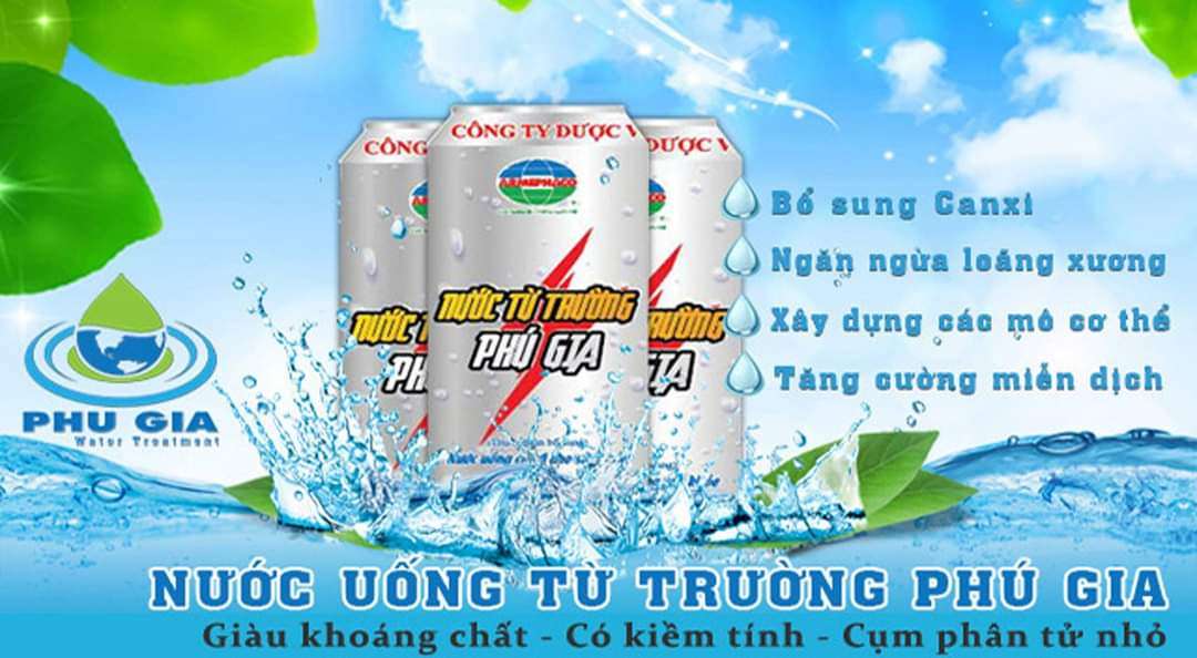 Nước từ trường phú gia giải rượu cực kì hiệu quả