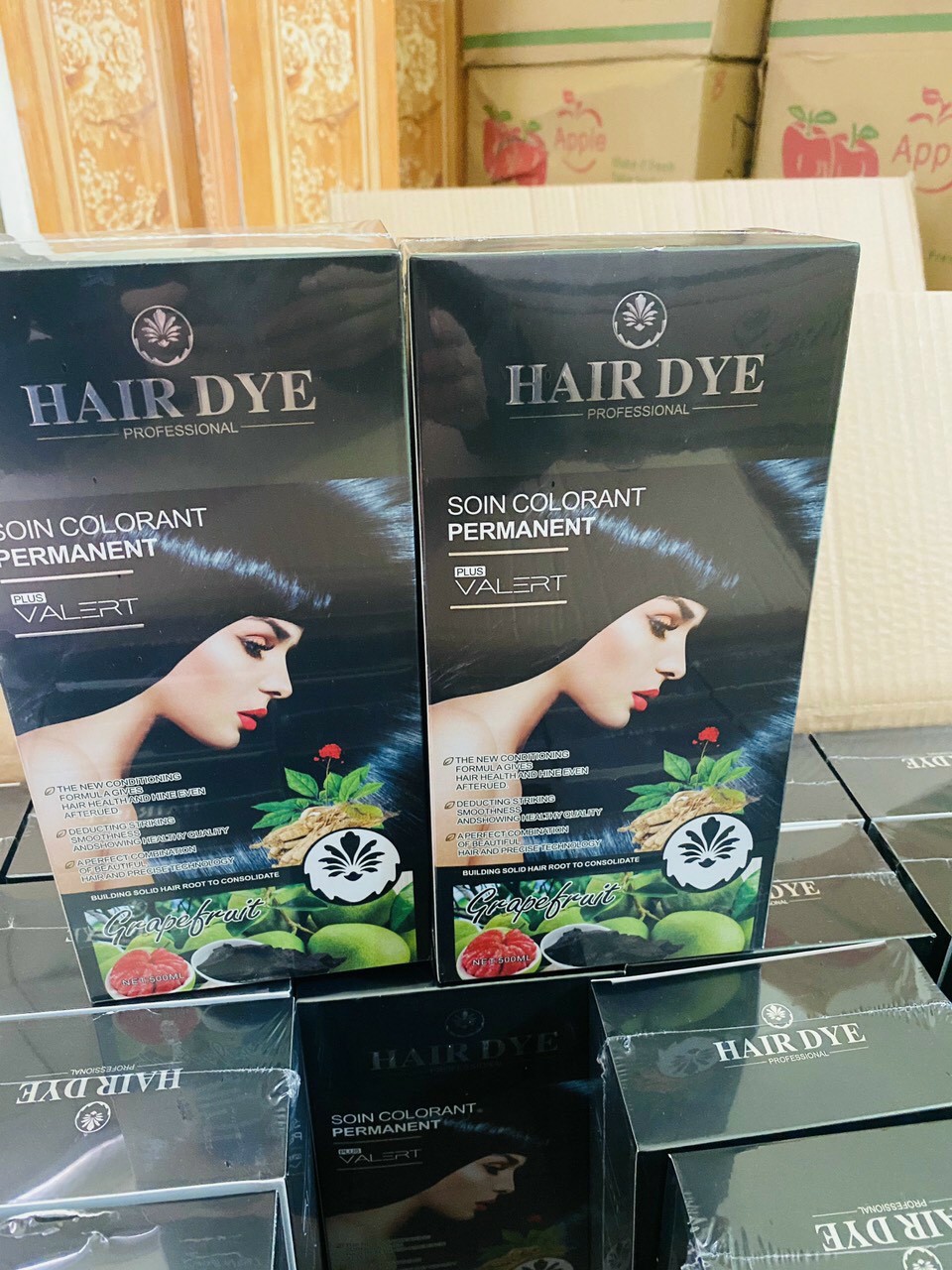 DẦU GỘI ĐEN/NÂU TÓC HAIRDYE GRAPE FRUITE 500ML