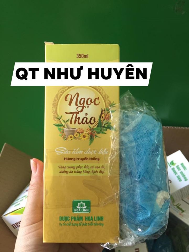 Sữa Tắm Ngọc Thảo Vàng