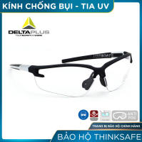 Kính bảo hộ Deltaplus Fuji2 chống bụi chống tia UV bảo vệ mắt đa năng đi đường lao động Kính chống bụi - Thinksafe